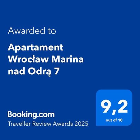 Apartament Wroclaw Marina Nad Odra 7 Esterno foto